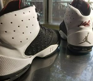 AirJordan Melo 5.5 (Black Varsity Red White)